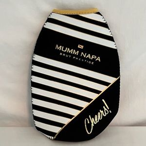 Mumm Napa Champagne Bottle Jacket Cover with Zipper